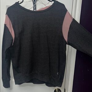 Nike Black and Pink Sweatshirt